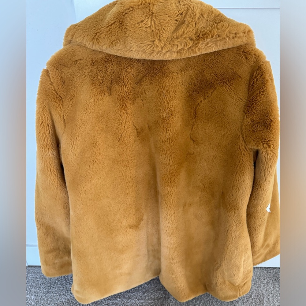 Jessica Simpson faux fur jacket
